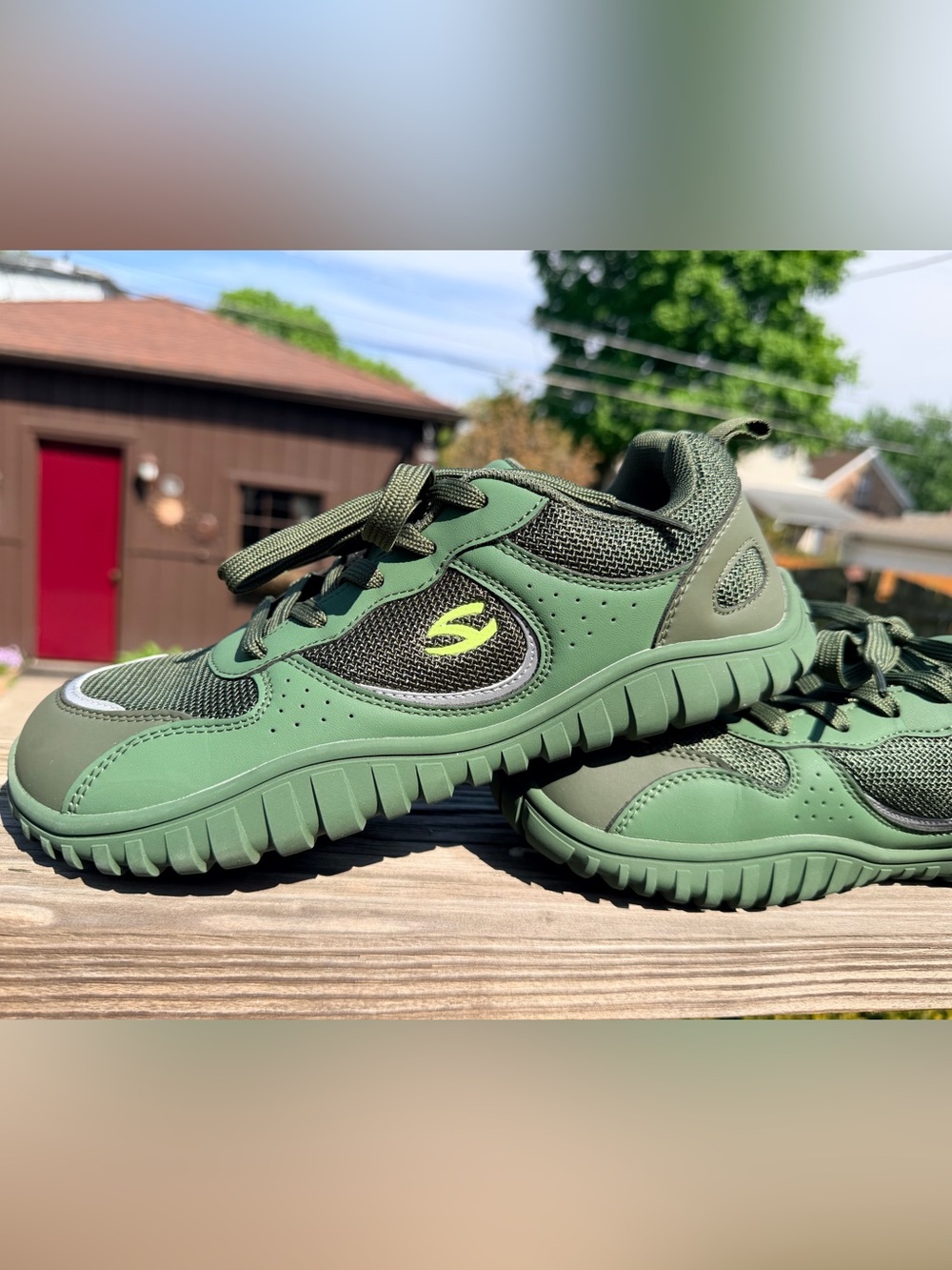 Hobibear green shoes size 42 super clean well made wide ! - Picture 9 of 16